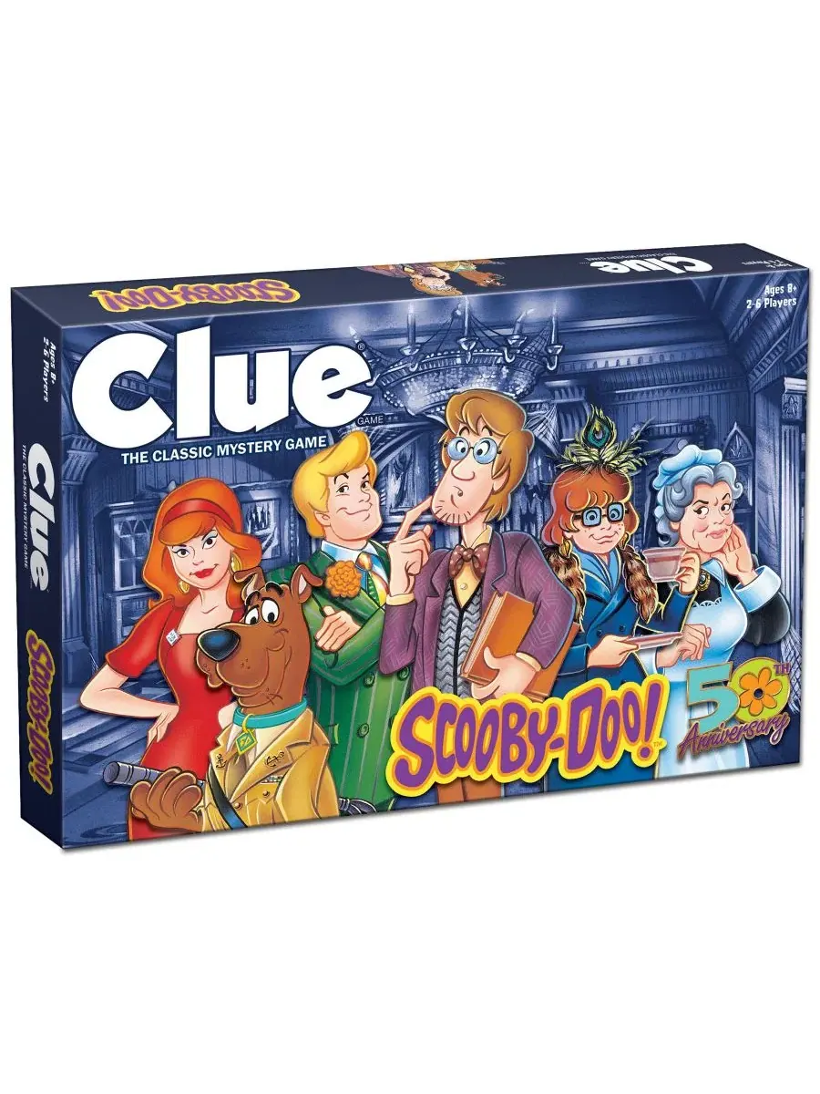 Игра CLUE по мотивам мультфильма «Скуби-Ду» Usaopoly — изображение 3 из 9, мульти