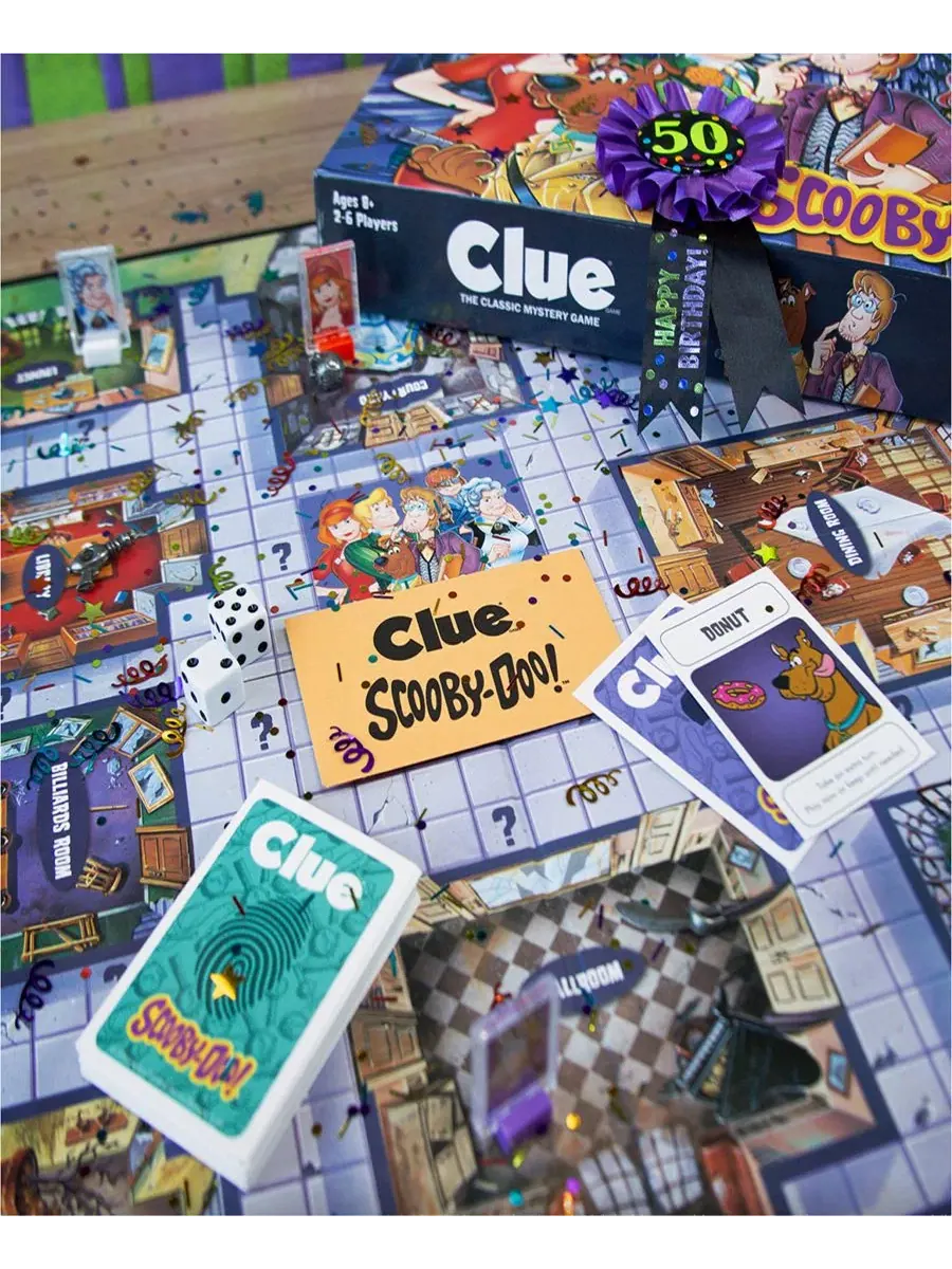 Игра CLUE по мотивам мультфильма «Скуби-Ду» Usaopoly — изображение 4 из 9, мульти