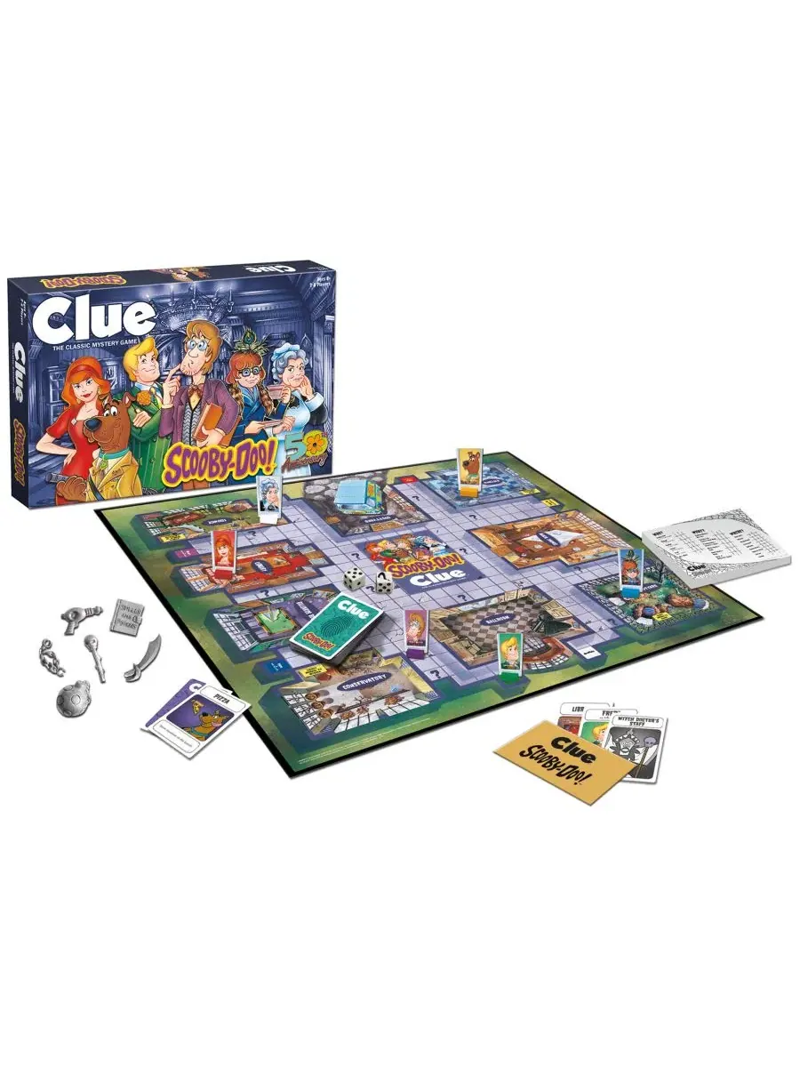 Игра CLUE по мотивам мультфильма «Скуби-Ду» Usaopoly — изображение 8 из 9, мульти