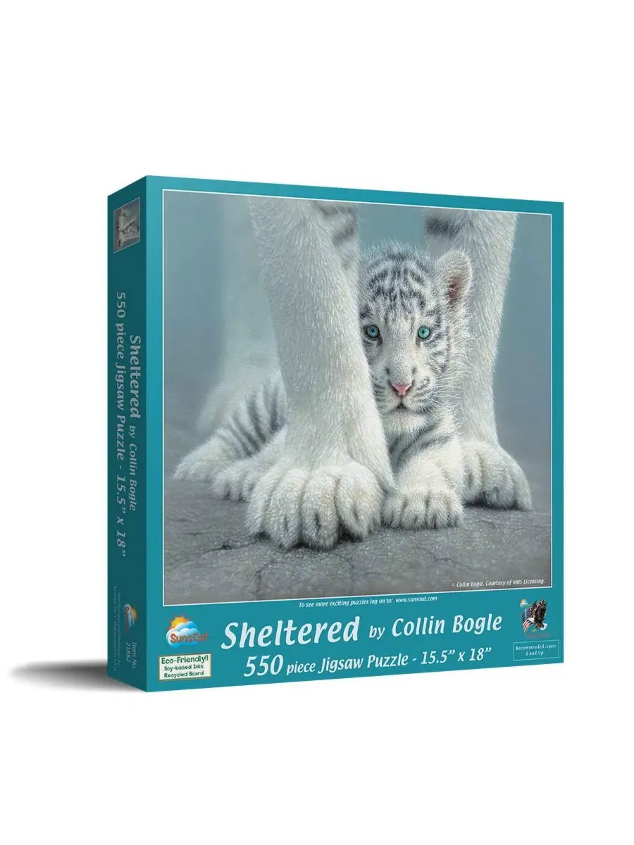 Пазл Sheltered из 550 деталей для взрослых Sunsout