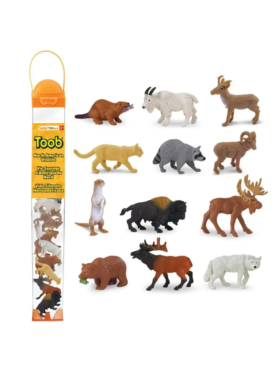 Набор фигурок дикой природы North American Wildlife Safari Ltd. — мульти