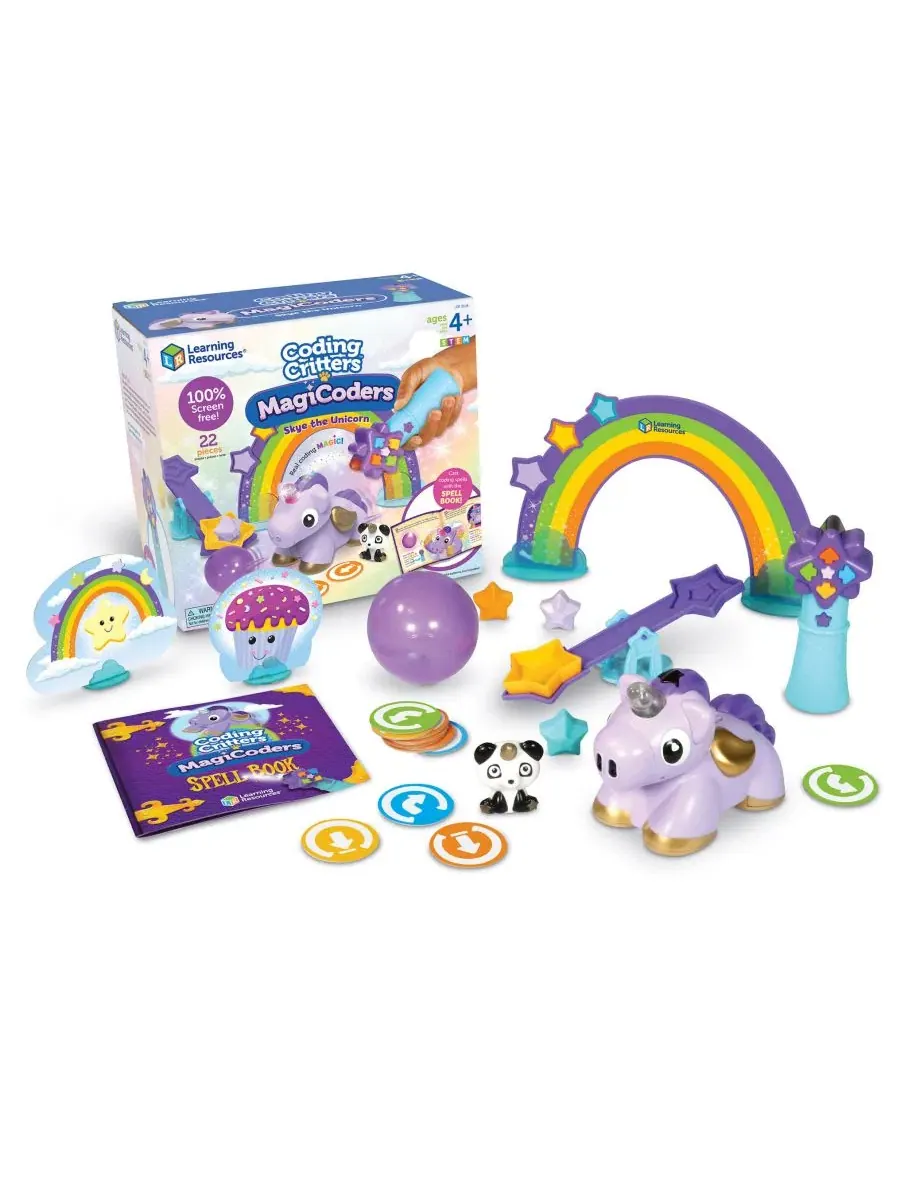 Интерактивная игрушка для кодинга с единорогом Скай Learning Resources — мульти