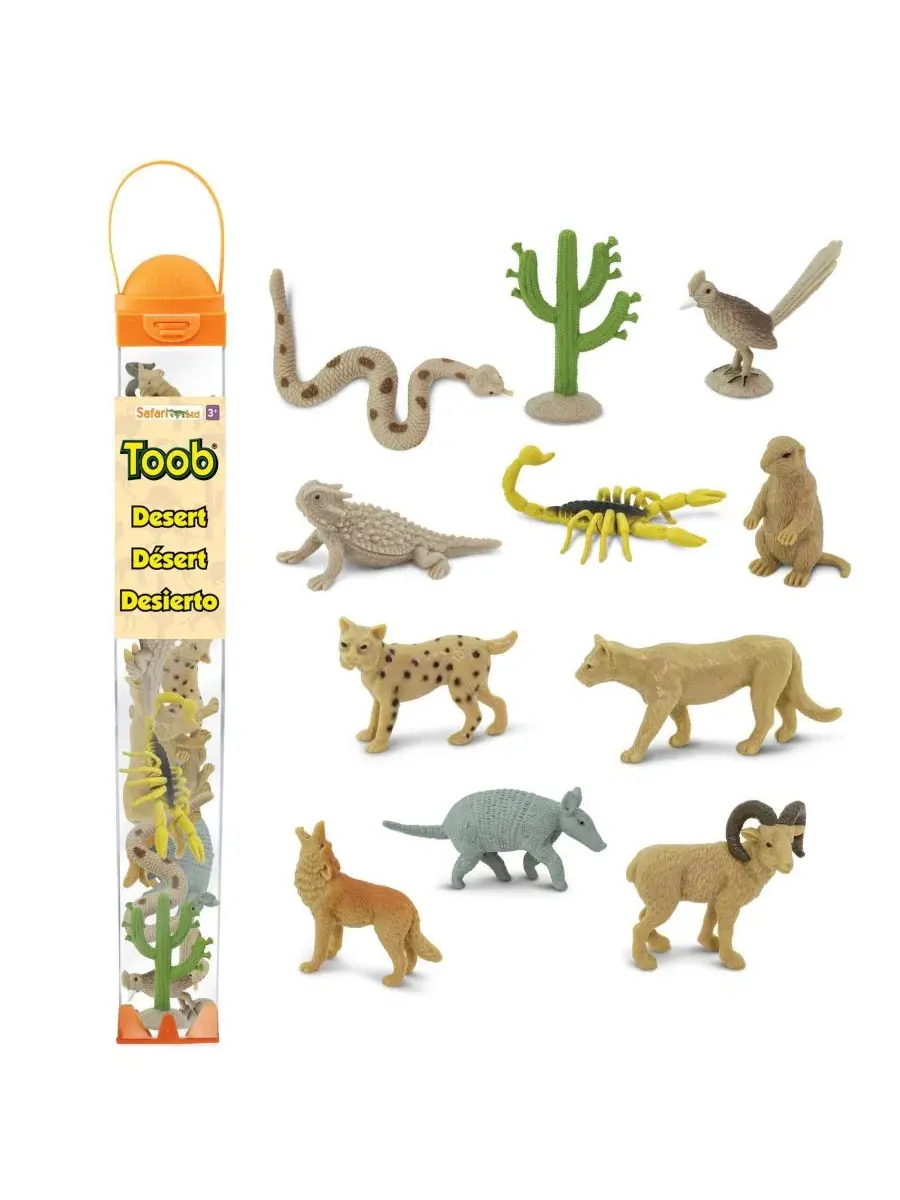 Набор фигурок Desert Wildlife TOOB, Safari Ltd — мульти