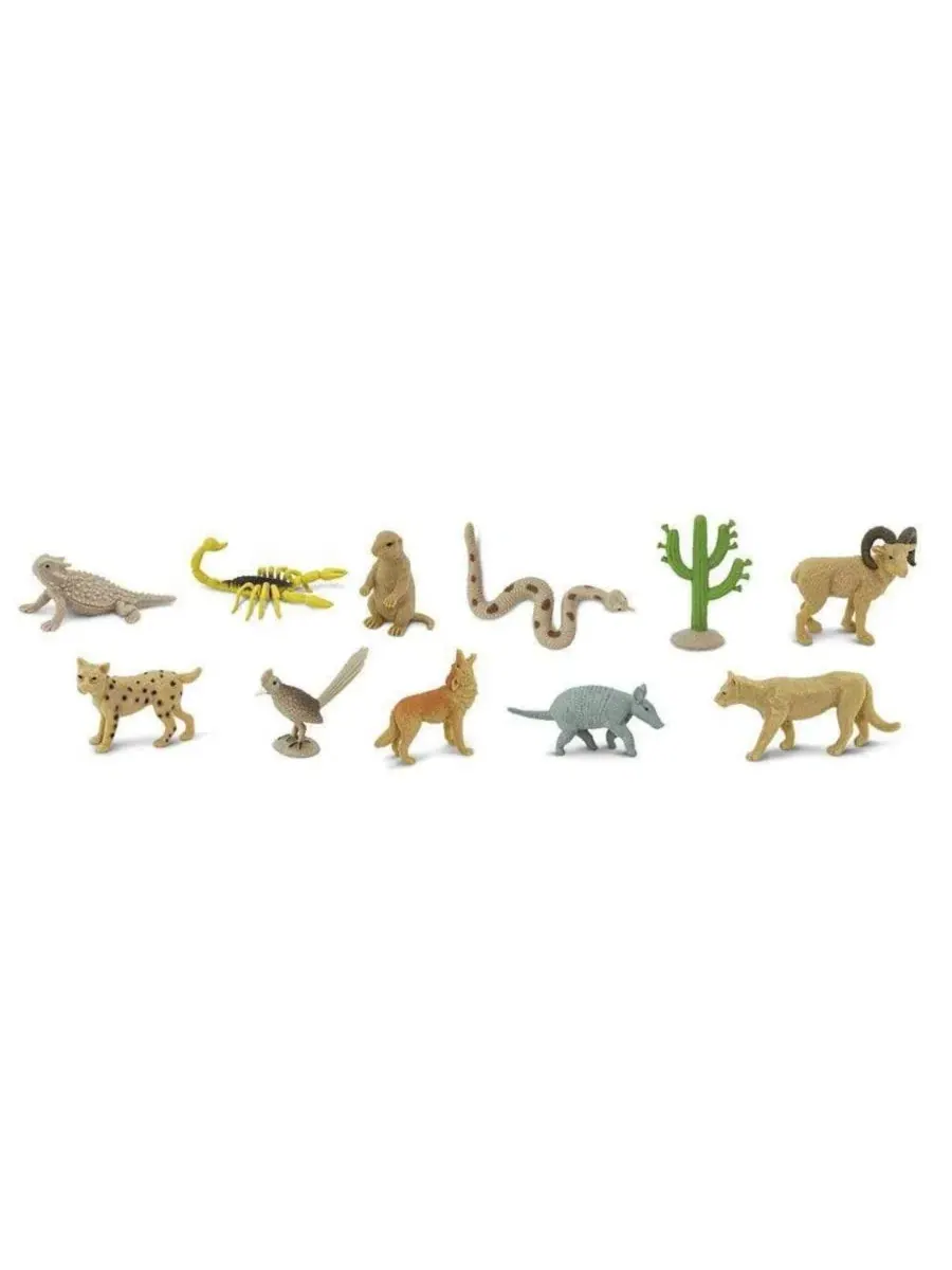Набор фигурок Desert Wildlife TOOB, Safari Ltd — изображение 3 из 3, нет цвета