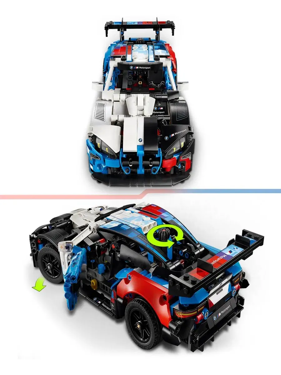 Конструктор Technic BMW M4 GT3 EVO Race Car, 42226 Lego — изображение 4 из 5, нет цвета