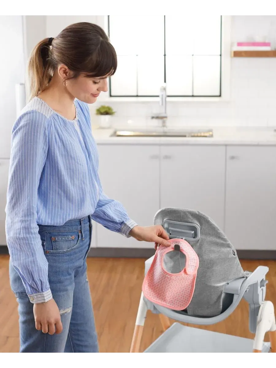 Детский стульчик для кормления Sit-To-Step Skip Hop — изображение 11 из 12, белый