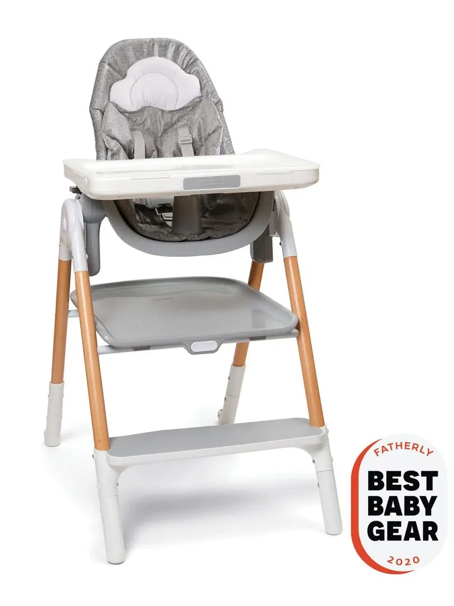 Детский стульчик для кормления Sit-To-Step Skip Hop — изображение 12 из 12, белый