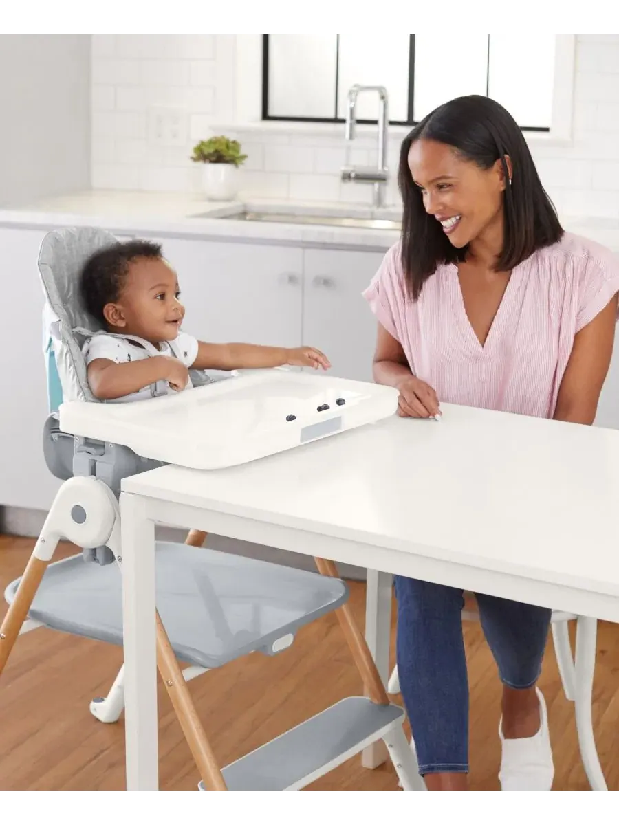 Детский стульчик для кормления Sit-To-Step Skip Hop — изображение 8 из 12, белый