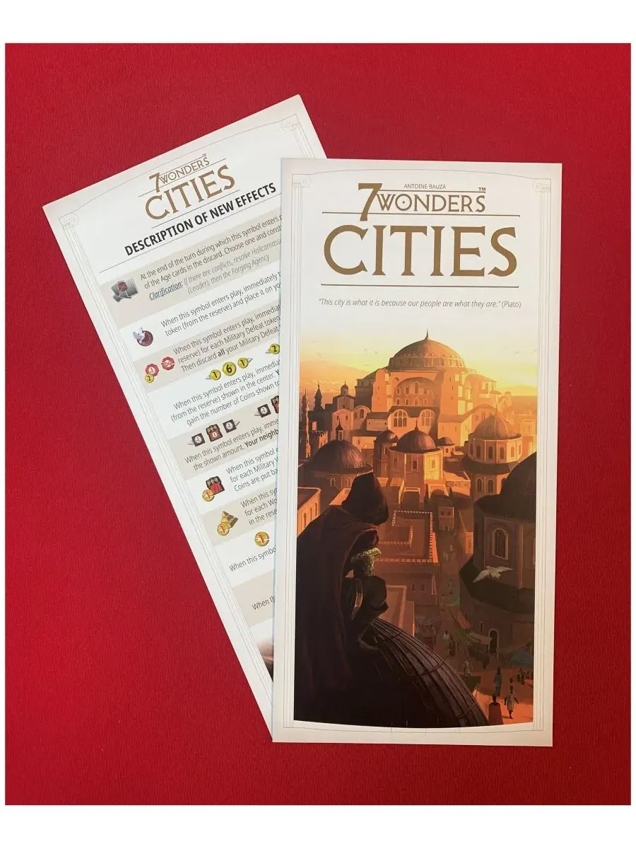 Настольная игра-дополнение 7 Wonders Cities Expansion New Edition Repos Production — изображение 4 из 5, мульти