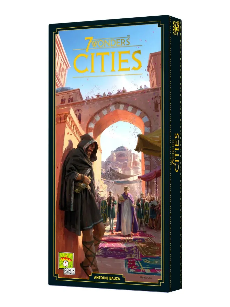 Настольная игра-дополнение 7 Wonders Cities Expansion New Edition Repos Production — изображение 5 из 5, мульти