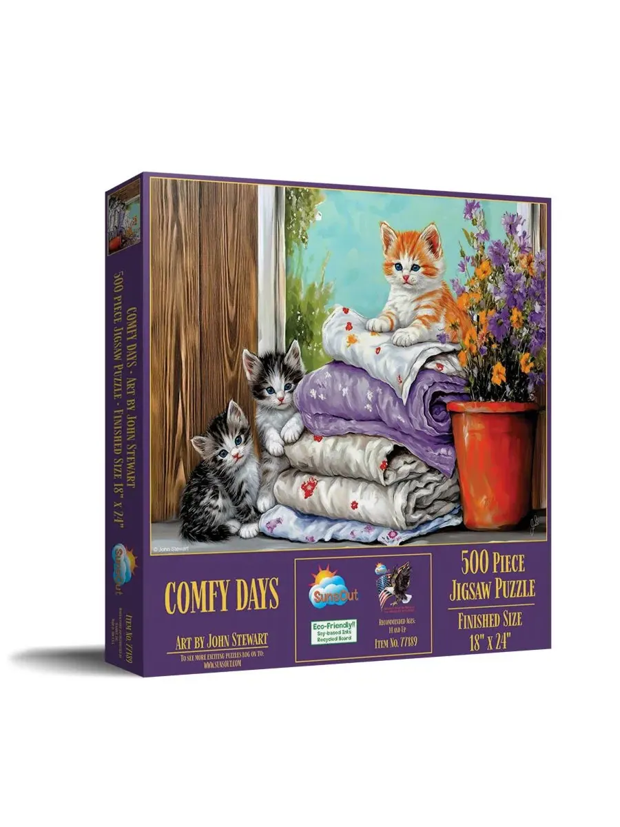 Пазл Comfy Days из 500 деталей для взрослых Sunsout