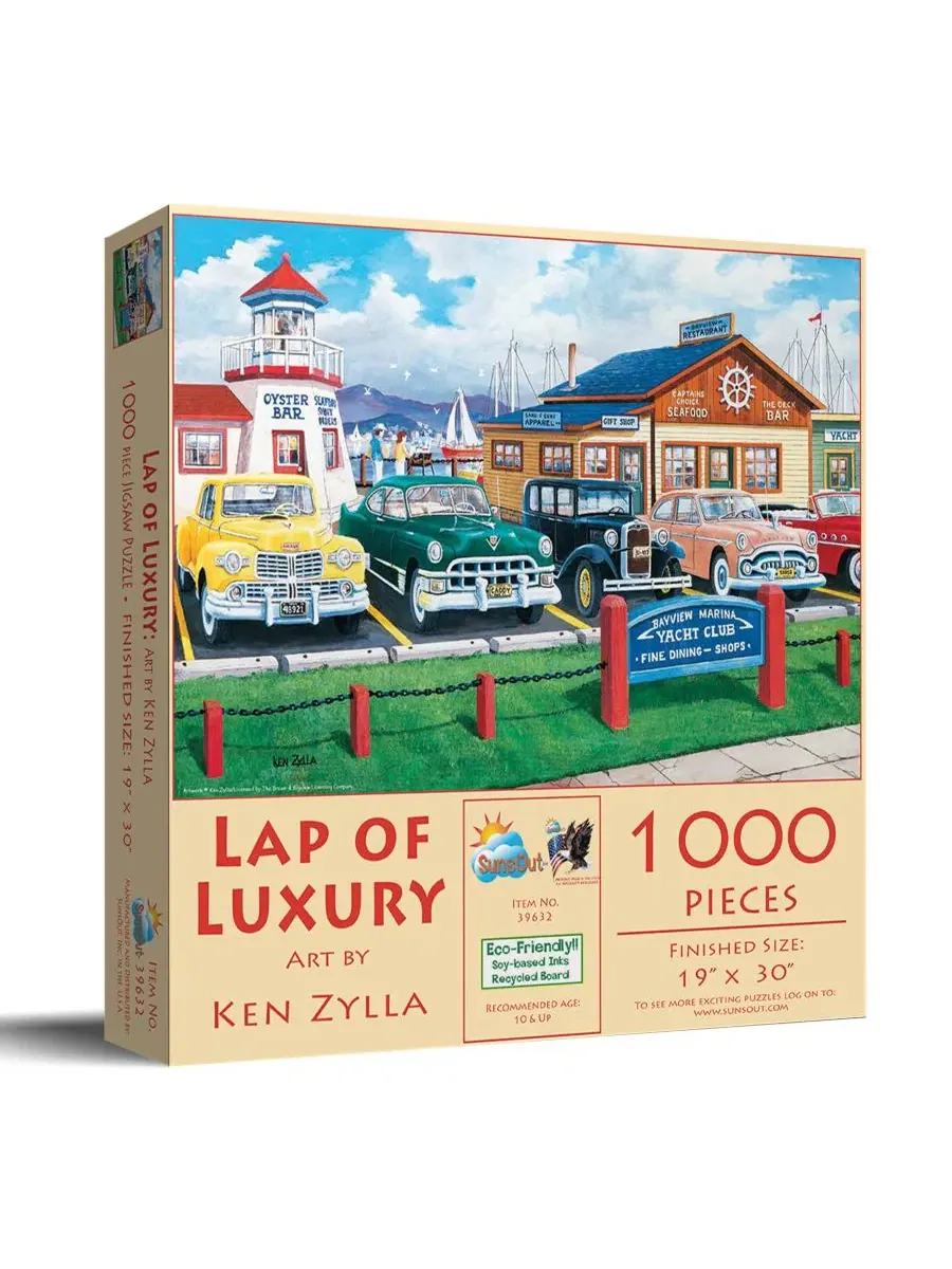 Пазл Lap of Luxury 1000 элементов SunsOut