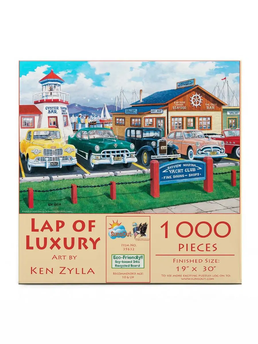 Пазл Lap of Luxury 1000 элементов SunsOut — изображение 2 из 5, нет цвета
