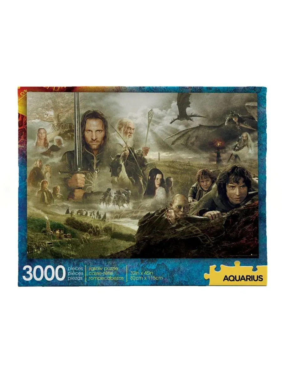 Пазл 3000 деталей «Властелин колец: Сага» NMR Distribution — мульти