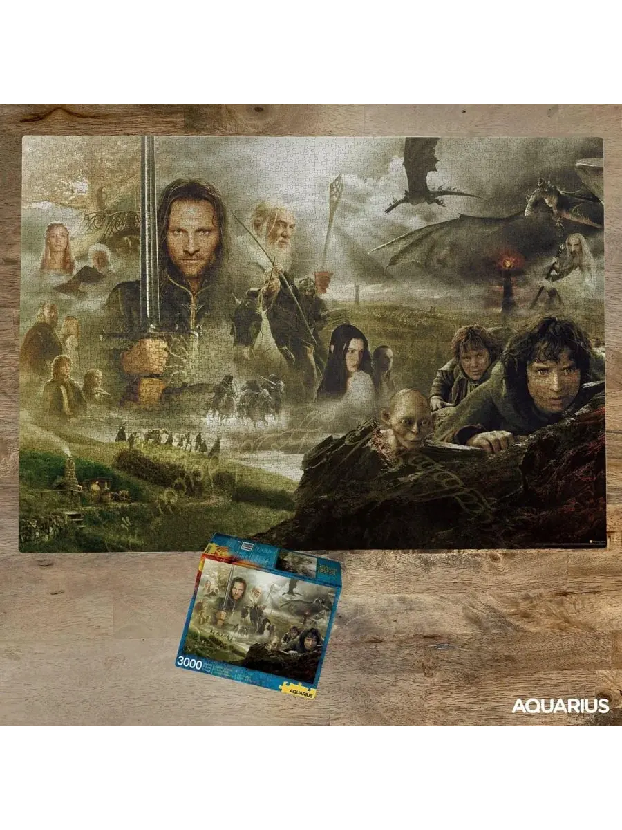 Пазл 3000 деталей «Властелин колец: Сага» NMR Distribution — изображение 4 из 4, нет цвета