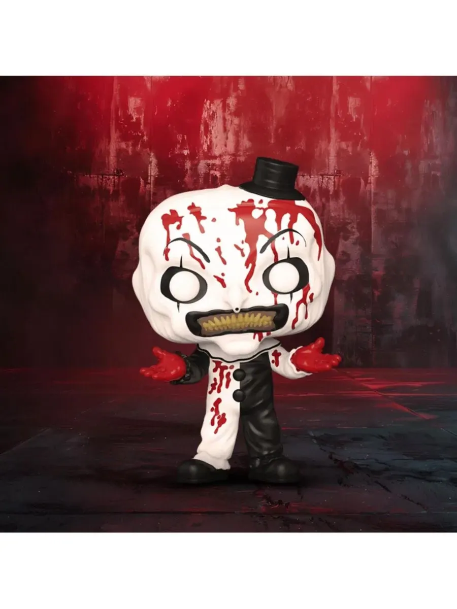 Фигурка Funko Pop! Bloody Art the Clown, Terrifier 2 — изображение 5 из 5, нет цвета