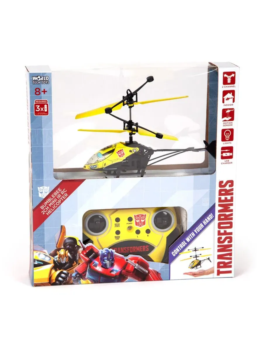 Трансформеры Hasbro Бамблби 2-канальный ИК-вертолет World Tech Toys — изображение 6 из 6, мульти