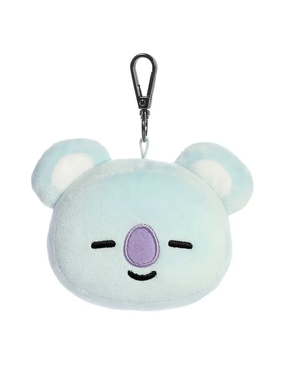 Мини-брелок Koya BT21, очаровательная плюшевая игрушка Aurora — синий
