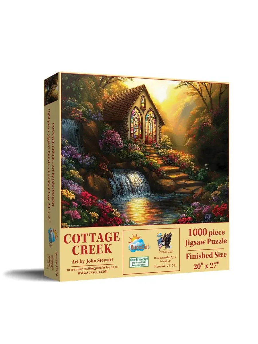 Пазл Cottage Creek из 1000 деталей для взрослых Sunsout