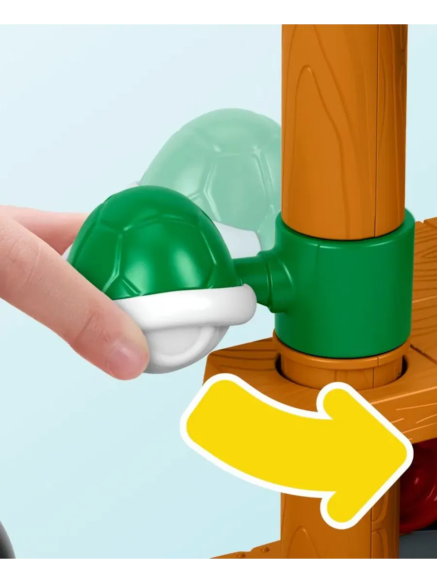 Игровой набор Little People My Mario Bowser's Airship с фигуркой, корабль, 1 фигурка, 1 игровой — изображение 5 из 6, мульти