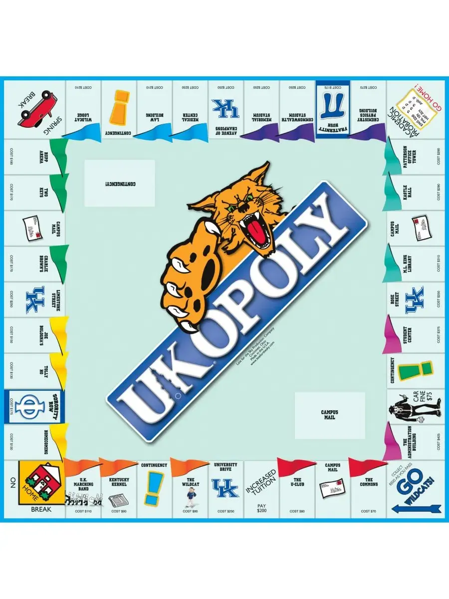 Настольная игра UK-Opoly Redbox — изображение 2 из 2, мульти