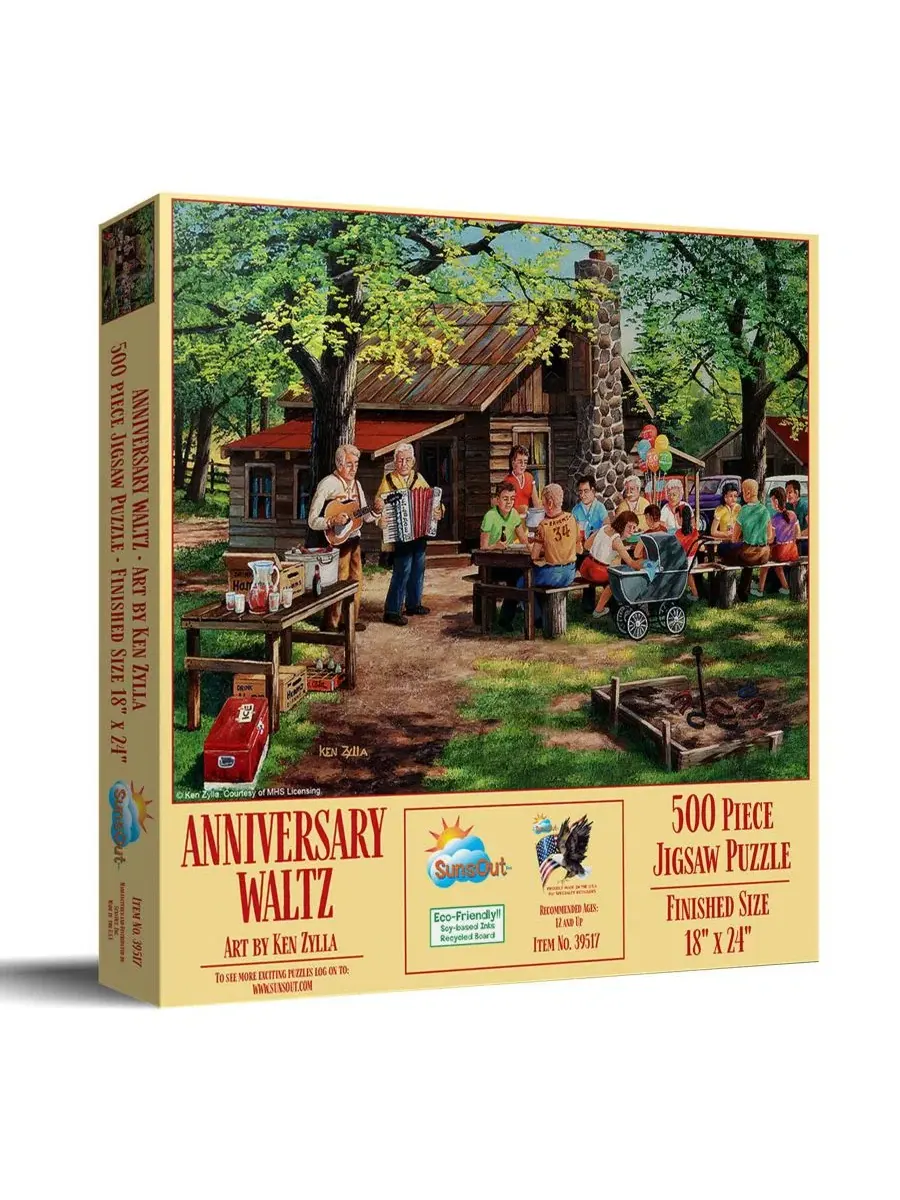 Пазл 500 элементов Anniversary Waltz SunsOut
