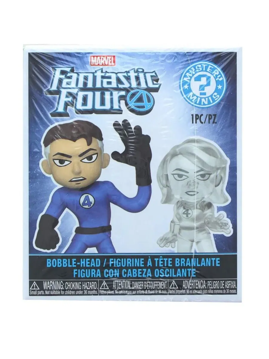 Фигурка Funko Mystery Mini Marvel Fantastic Four — изображение 2 из 4, нет цвета