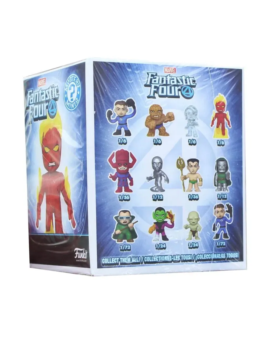 Фигурка Funko Mystery Mini Marvel Fantastic Four — изображение 3 из 4, нет цвета
