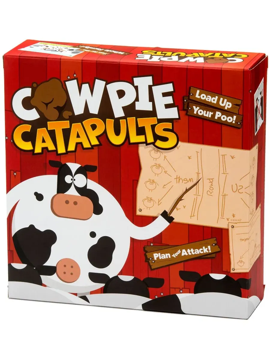 Игра Cow Pie Catapults Game The Good Game Company