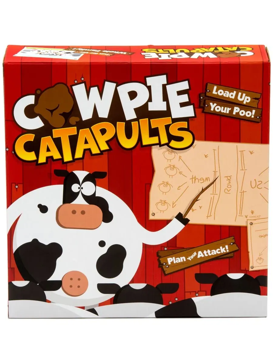 Игра Cow Pie Catapults Game The Good Game Company — изображение 2 из 4, нет цвета