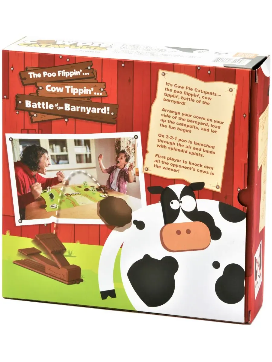 Игра Cow Pie Catapults Game The Good Game Company — изображение 3 из 4, нет цвета