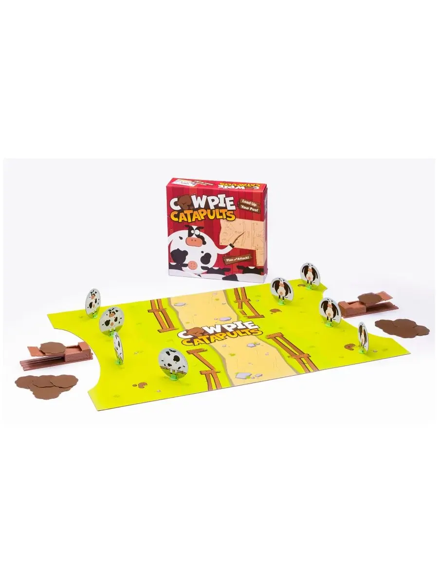 Игра Cow Pie Catapults Game The Good Game Company — изображение 4 из 4, нет цвета