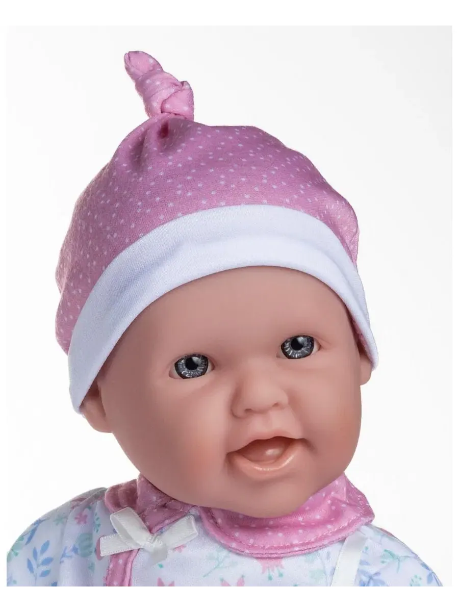 Мягкая кукла-младенец La Baby (36 см ), комплект из 3 предметов: одежда, соска и волшебная — изображение 2 из 3, мульти
