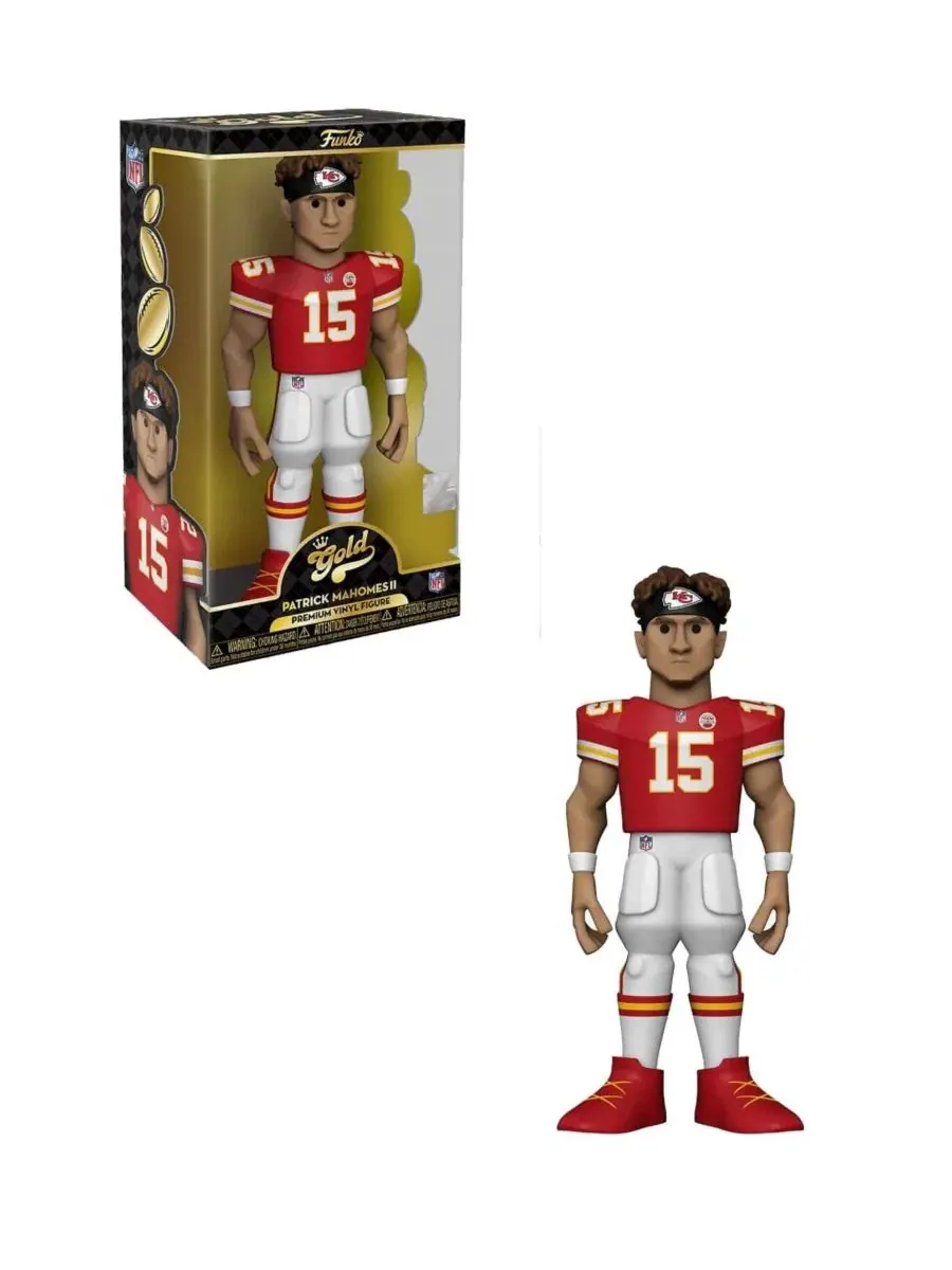 Золотая виниловая фигурка Kansas City Chiefs NFL, 30 см Funko