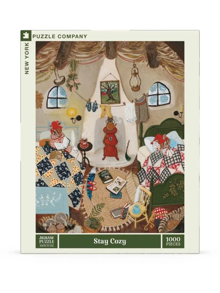 Пазл Stay Cozy из 1000 деталей New York Puzzle Company