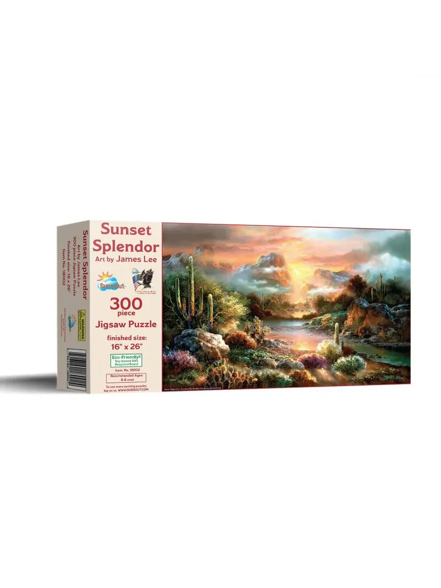 Пазл «Закатное великолепие» (300 деталей) для взрослых Sunsout