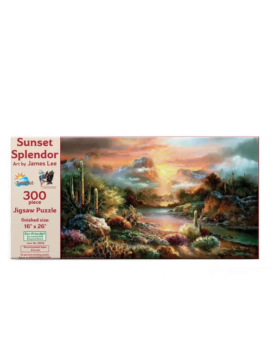 Пазл «Закатное великолепие» (300 деталей) для взрослых Sunsout — изображение 2 из 5, нет цвета