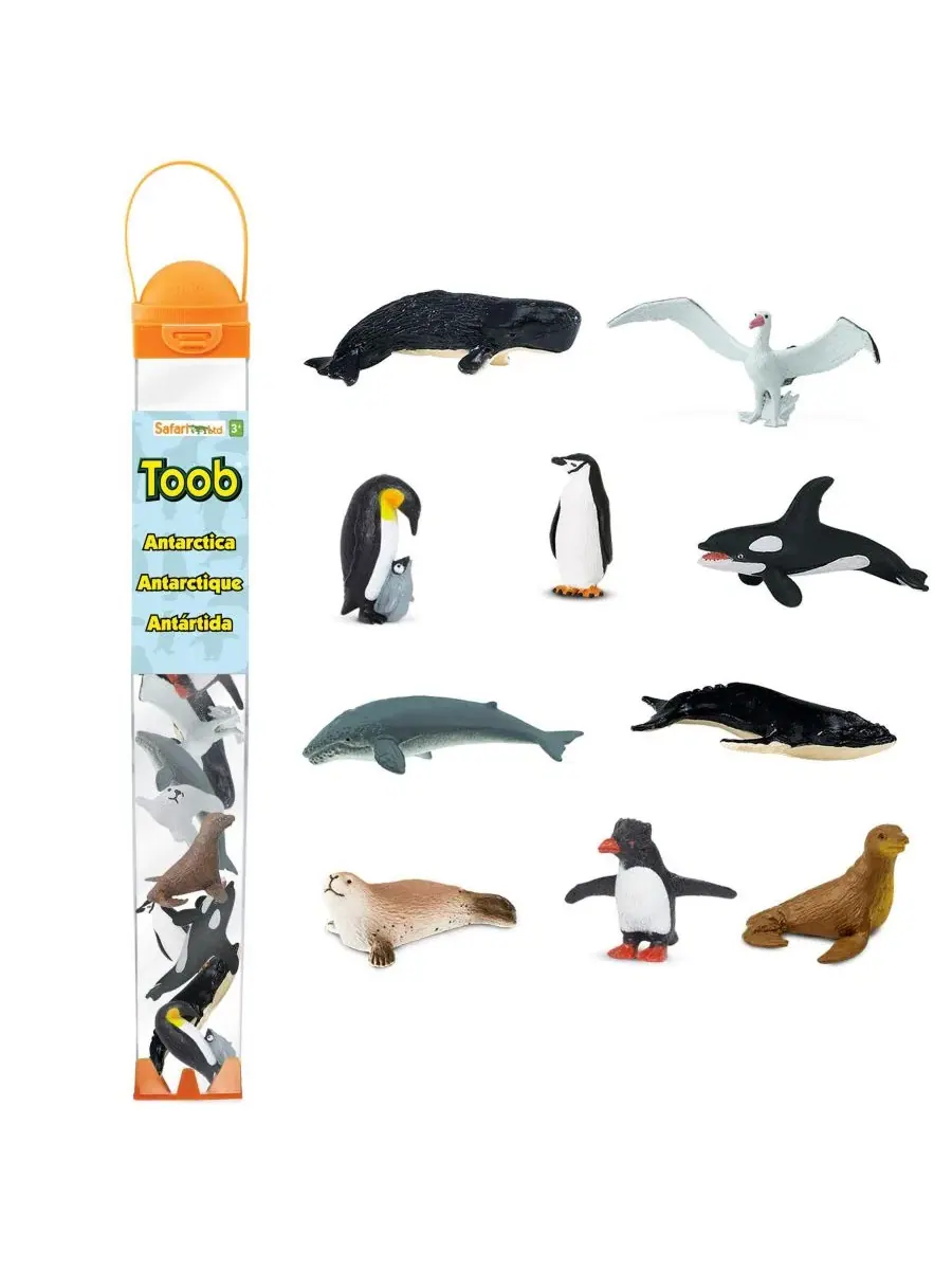 Набор фигурок Antarctica Safari Ltd., 10 предметов — мульти