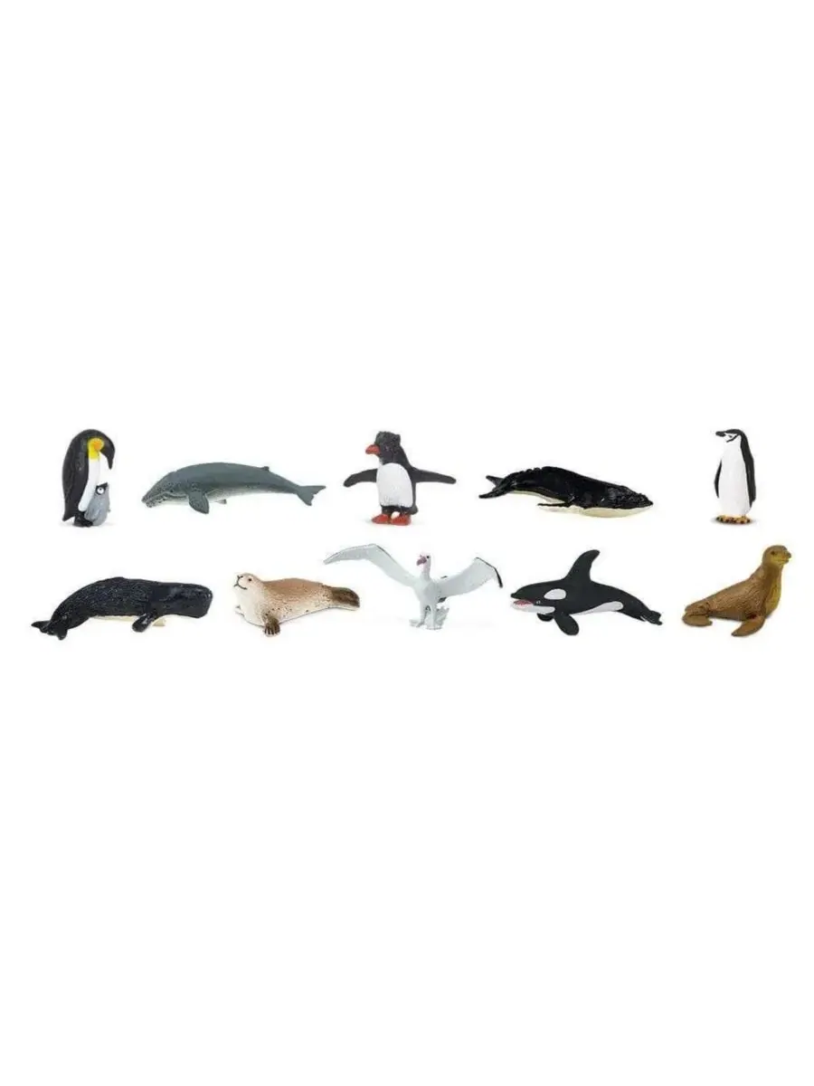 Набор фигурок Antarctica Safari Ltd., 10 предметов — изображение 3 из 3, нет цвета