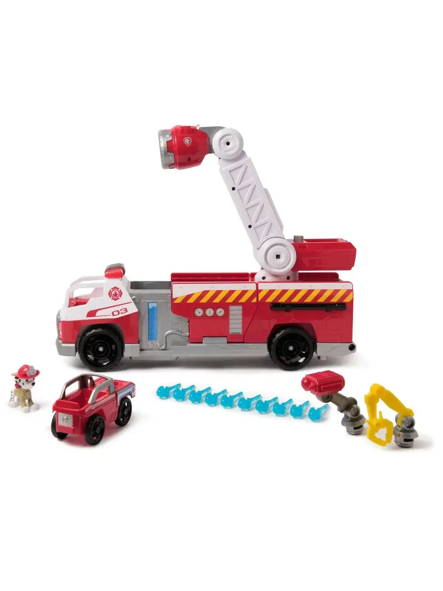 Игровой набор пожарной машины Fire Rescue Rapid Reload Fire Truck Paw Patrol