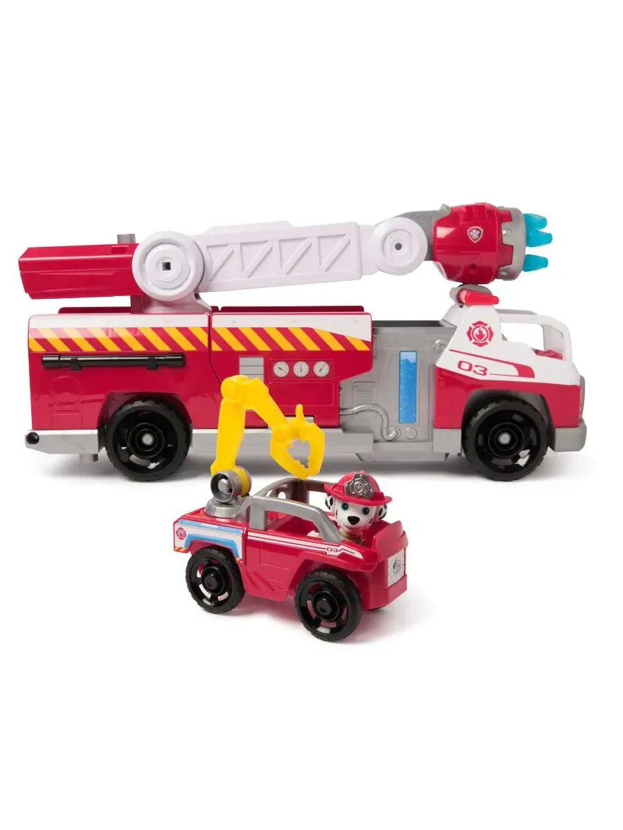 Игровой набор пожарной машины Fire Rescue Rapid Reload Fire Truck Paw Patrol — изображение 11 из 11, мульти