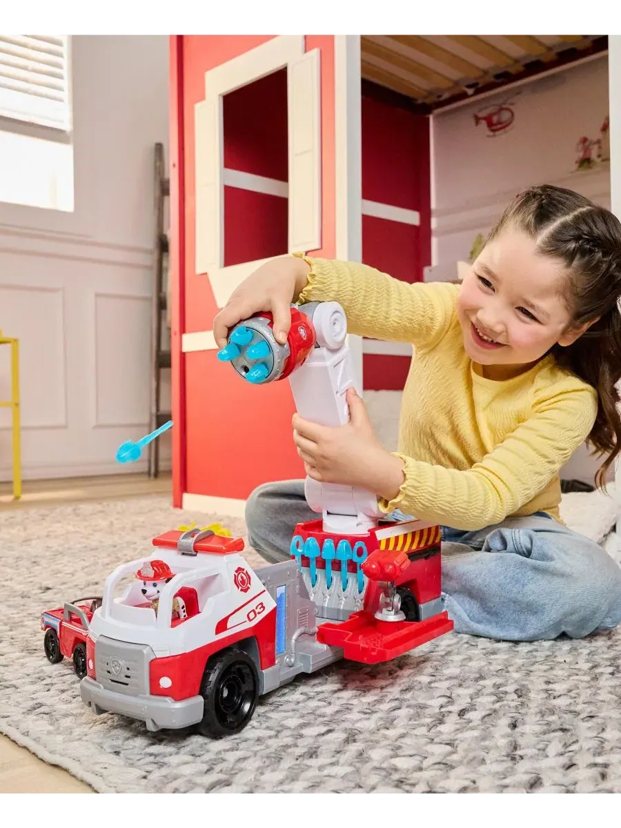 Игровой набор пожарной машины Fire Rescue Rapid Reload Fire Truck Paw Patrol — изображение 5 из 11, мульти