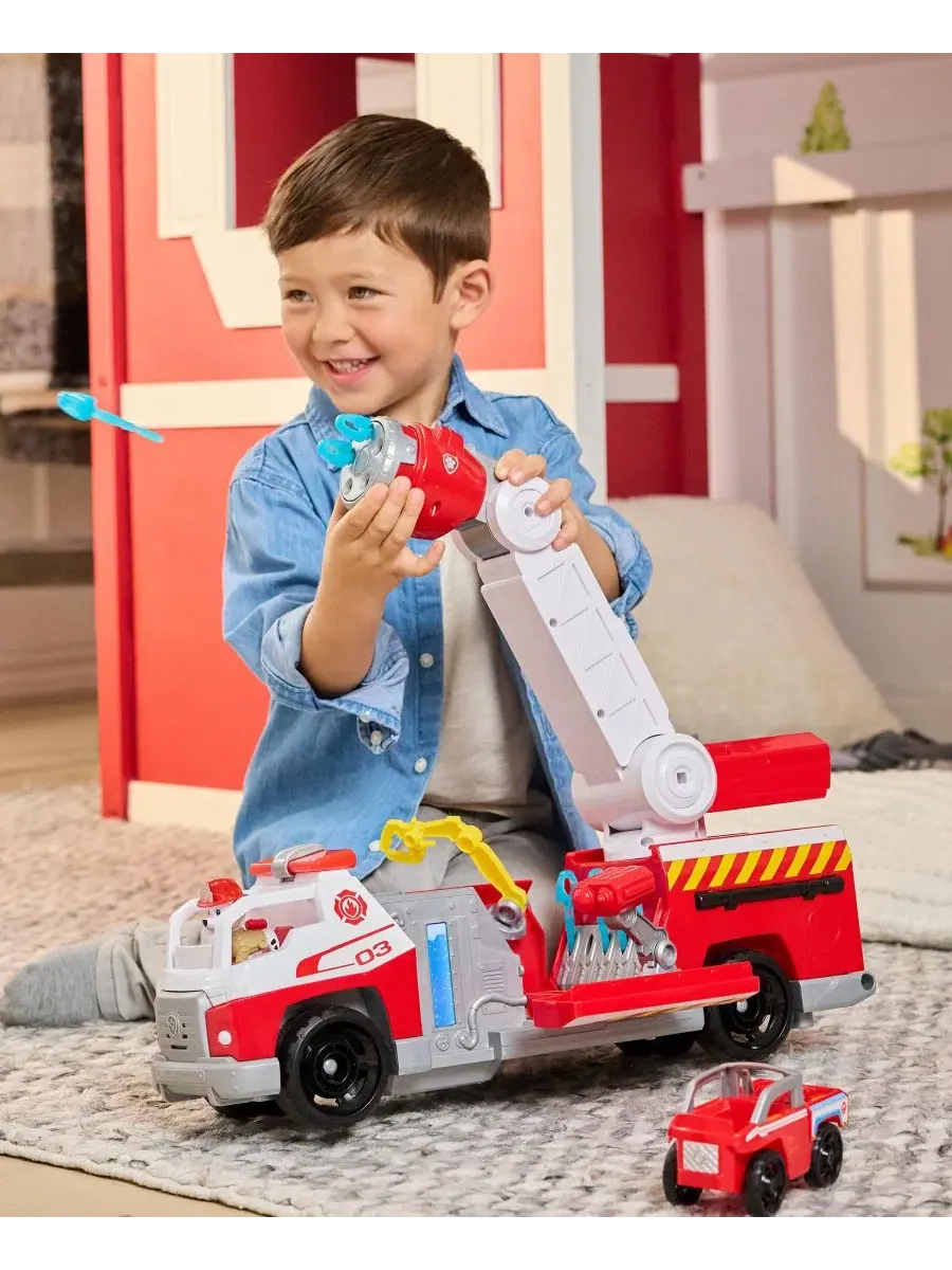 Игровой набор пожарной машины Fire Rescue Rapid Reload Fire Truck Paw Patrol — изображение 7 из 11, мульти