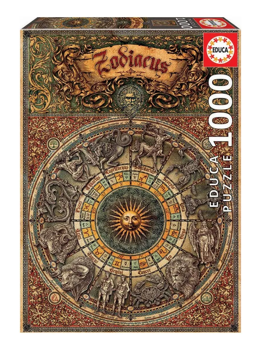 Пазл Зодиак 1000 деталей Educa — мульти