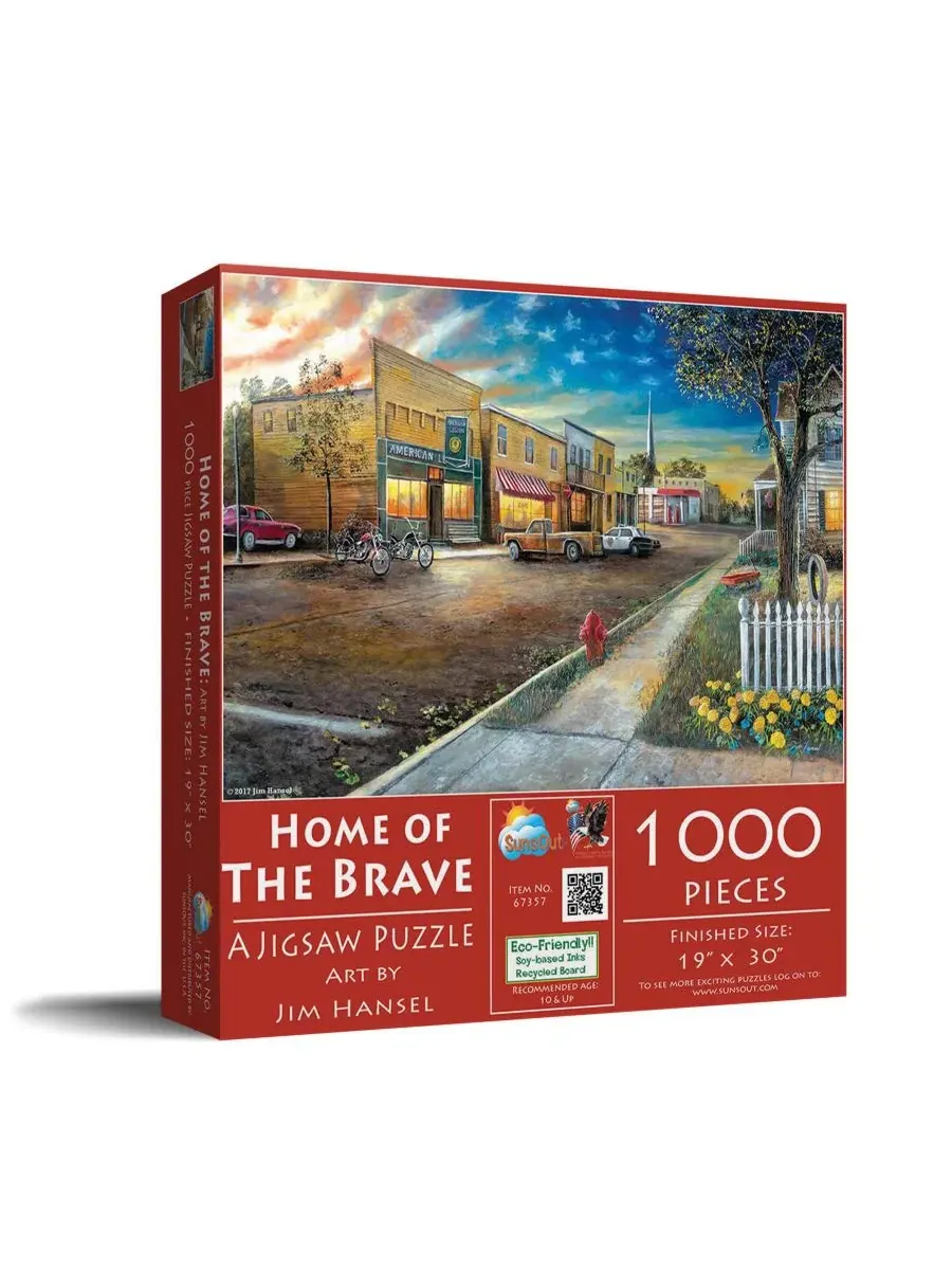 Пазл 1000 элементов Home of the Brave SunsOut