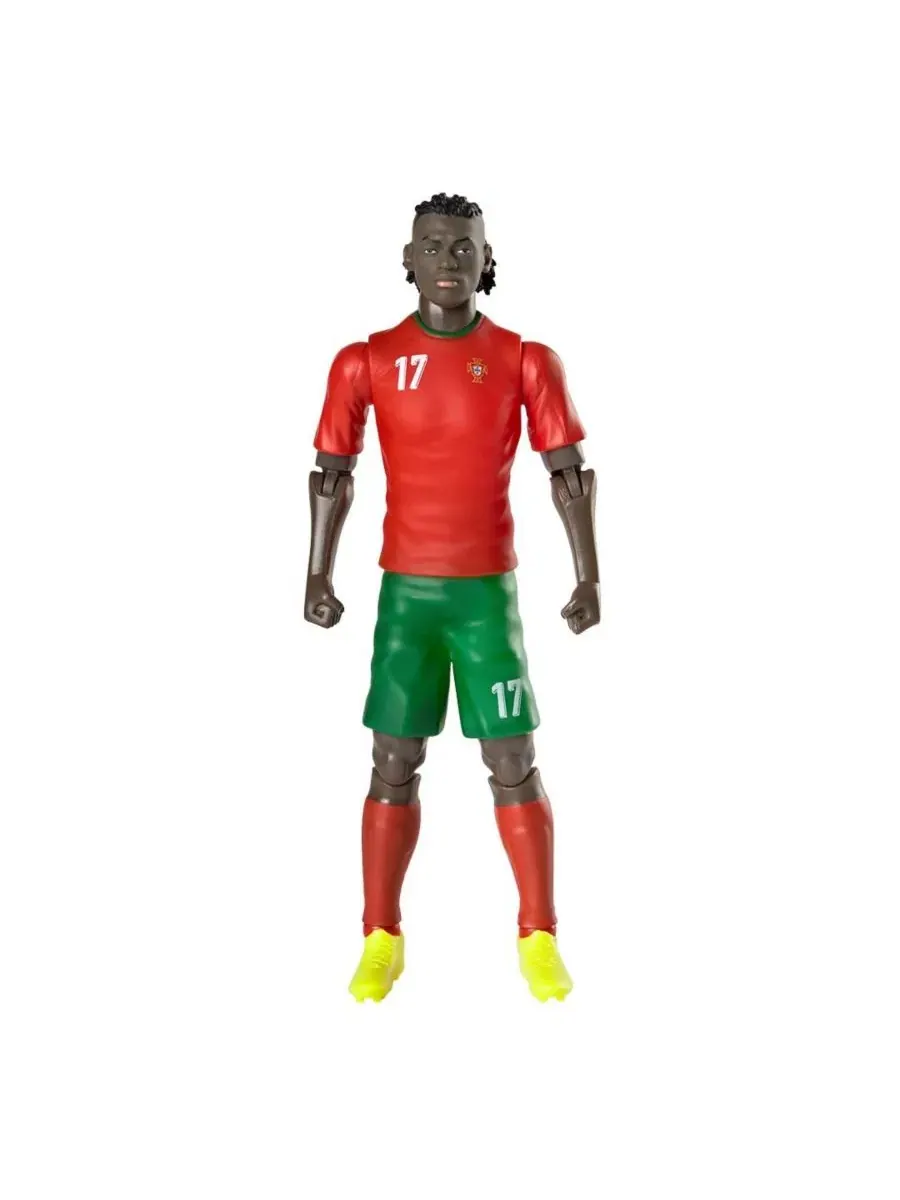 Коллекционная фигурка игрока с 10 точками артикуляции, 20 см, Rafael Leao Banbo Toys — изображение 2 из 7, мульти