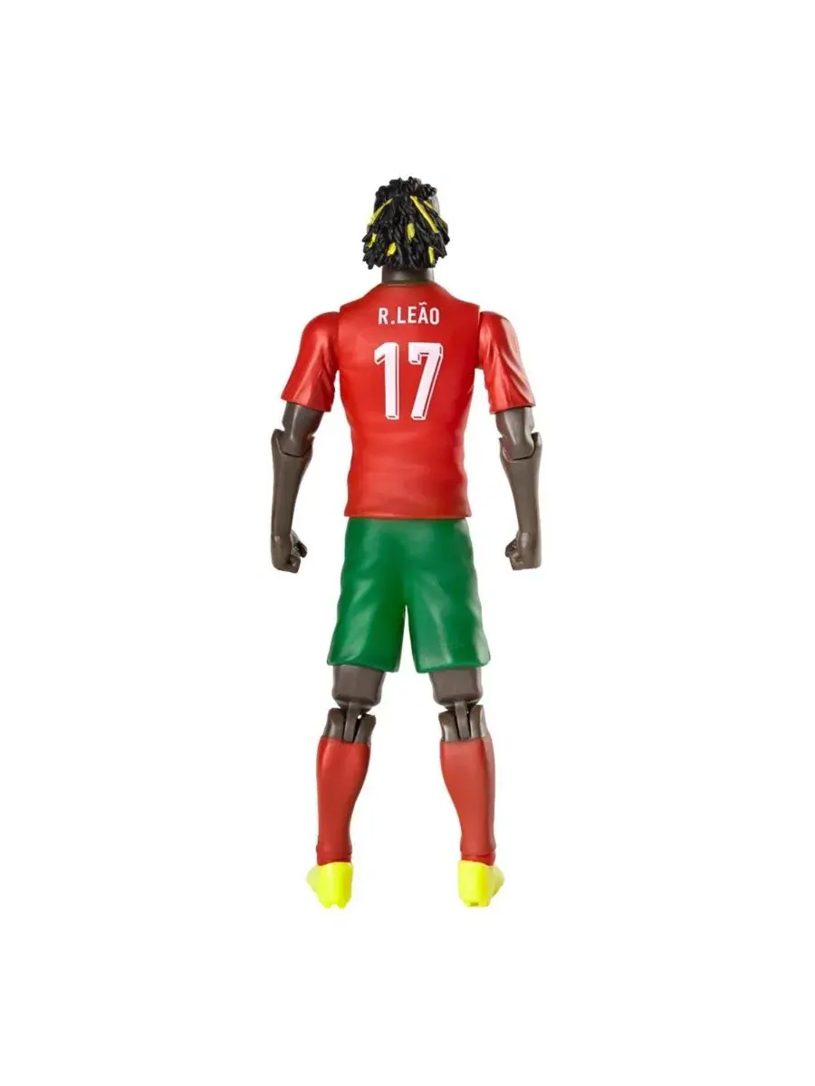 Коллекционная фигурка игрока с 10 точками артикуляции, 20 см, Rafael Leao Banbo Toys — изображение 3 из 7, мульти