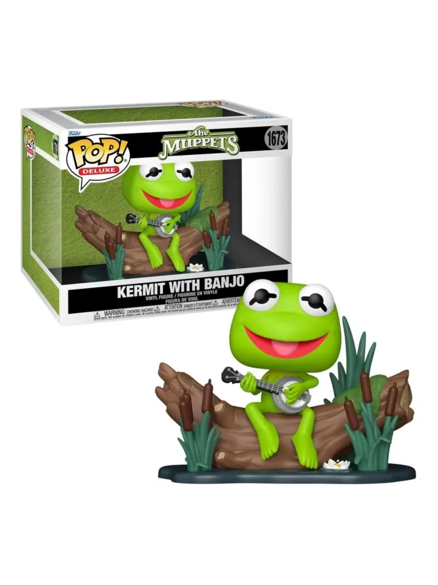 Фигурка «Маппеты» на POP Television, Кермит с банджо Funko