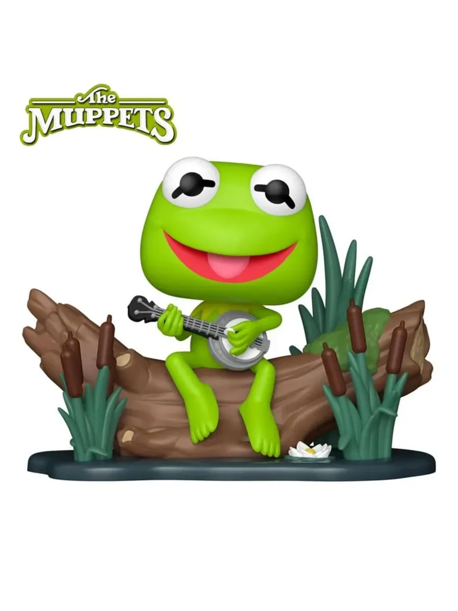 Фигурка «Маппеты» на POP Television, Кермит с банджо Funko — изображение 2 из 5, нет цвета