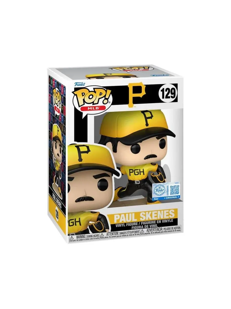 Виниловая фигурка Пола Скинса из команды «Питтсбург Пиратс» (Pop 129) Funko